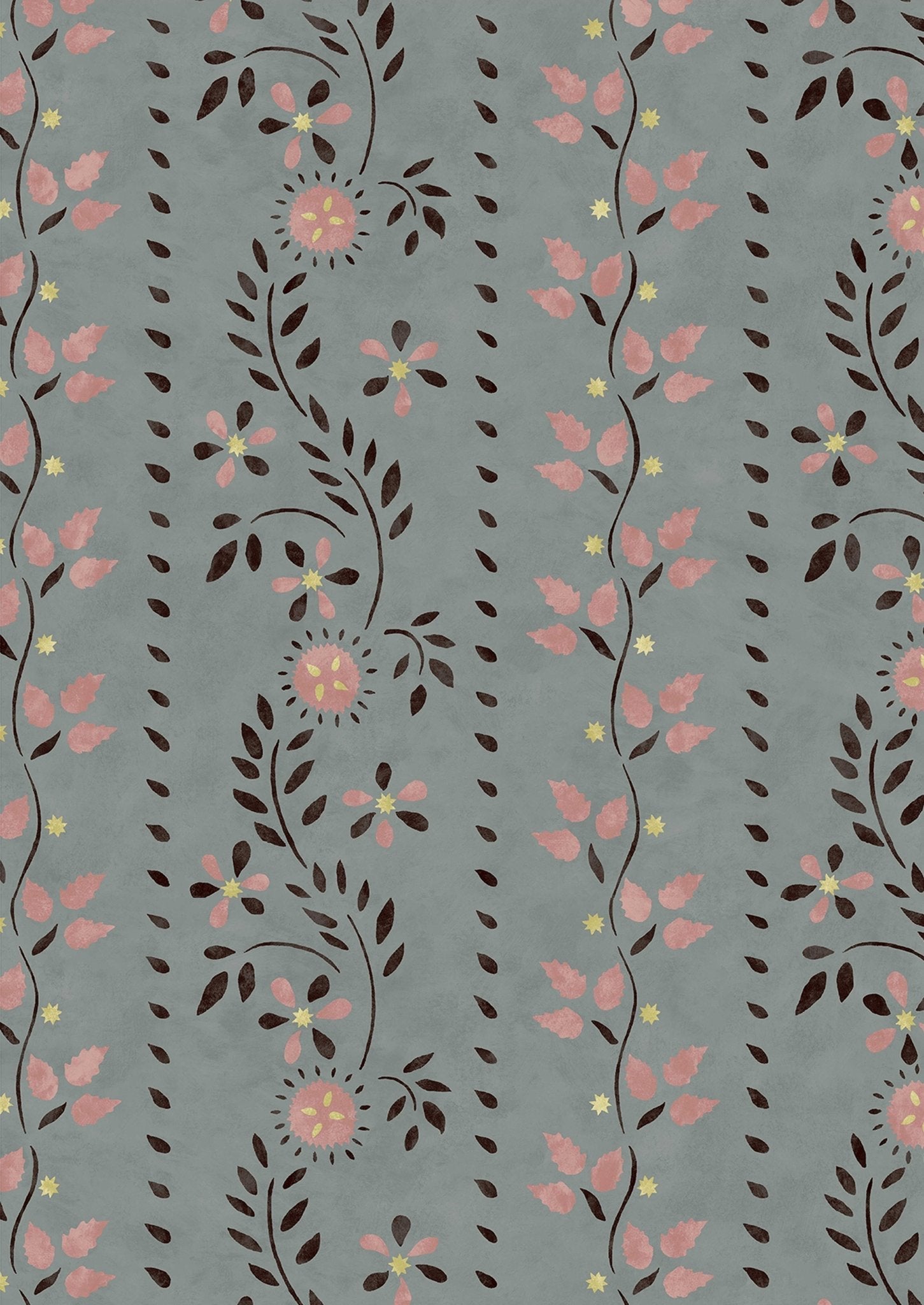Lewis & Wood - Folklore - Rose Ash - Premier Wallcovering