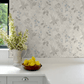 Folklore Wallpaper - Grey Beige - Boråstapeter - 3263 - Premier Wallcovering