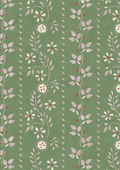 Lewis & Wood - Folklore - Blossom Leaf - Premier Wallcovering