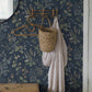 Folklore Wallpaper - Midnight Blue - Boråstapeter - 3262 - Premier Wallcovering