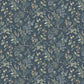 Folklore Wallpaper - Midnight Blue - Boråstapeter - 3262 - Premier Wallcovering