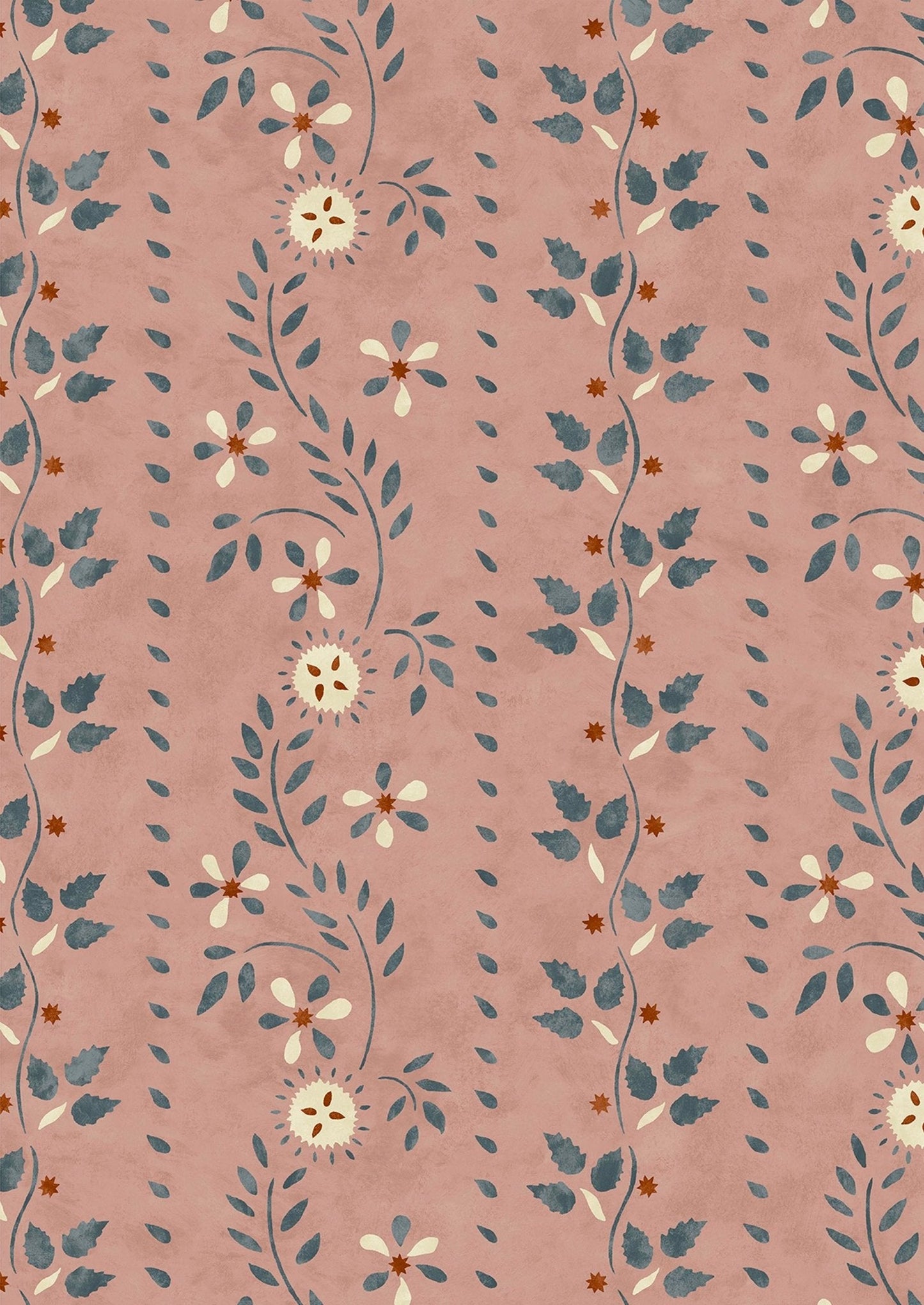 Lewis & Wood - Folklore - Pink Salt - Premier Wallcovering