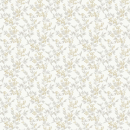Forest Berries Wallpaper - Light Grey - Boråstapeter - 4713 - Premier Wallcovering