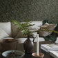 Forest Berries Wallpaper - Deep Green - Boråstapeter - 4715 - Premier Wallcovering