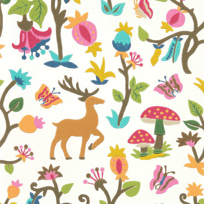 Forest Of Dean Wallpaper - Bright/multi - DABW217217 - Sanderson