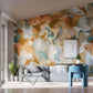 Foresta Wallpaper - Baked Terracotta/Cerulean - HC4W113001 - Harlequin - Premier Wallcovering