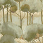 Foret Des Landes Sentier Des Dunes Wallpaper - Vert Argile - Casadeco - 200927530 - Premier Wallcovering