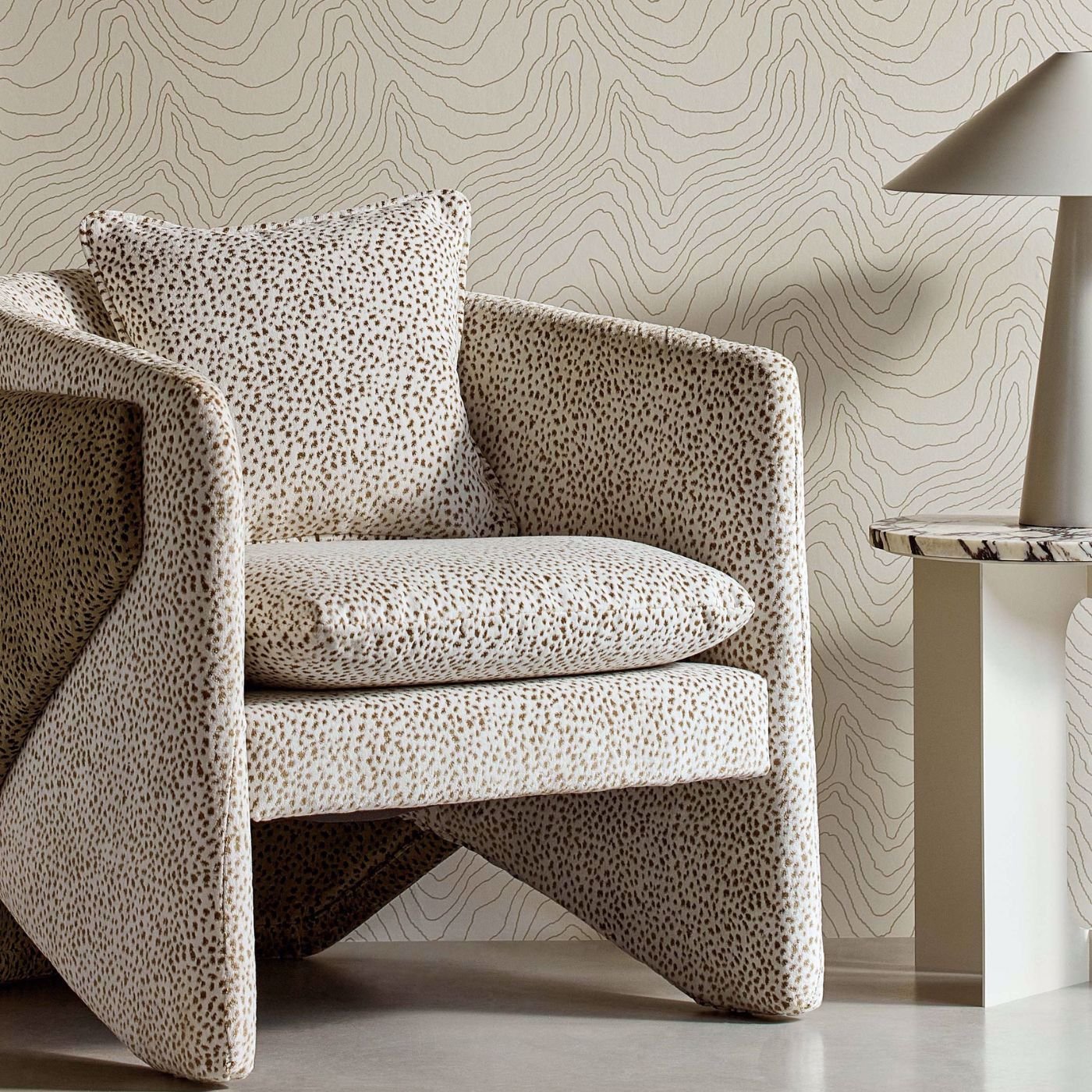 Formation Wallpaper - Pearl - Harlequin - HMFW111589