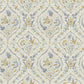 Foscot Damask Wallpaper - Pale Ochre Yellow - Laura Ashley - 121070 - Premier Wallcovering