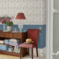 Foscot Damask Wallpaper - Crimson Red - Laura Ashley - 121069 - Premier Wallcovering
