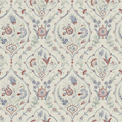 Foscot Damask Wallpaper - Crimson Red - Laura Ashley - 121069 - Premier Wallcovering