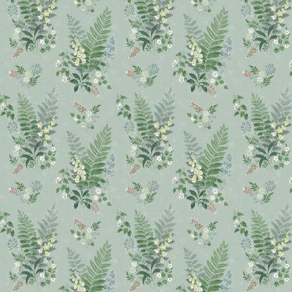 Foxglove Wallpaper - Green - Boråstapeter - 7221 - Premier Wallcovering