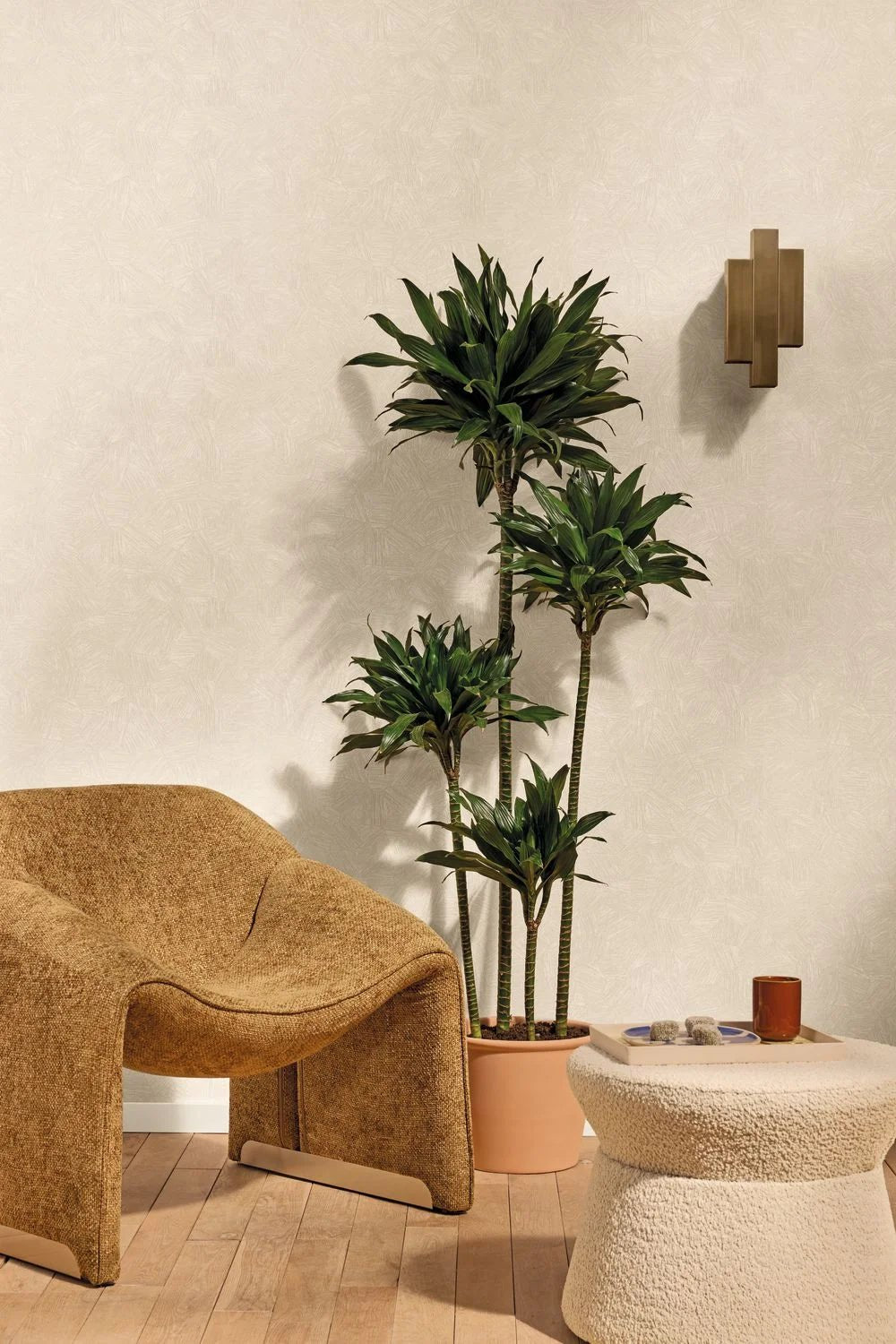 Fragments Wallpaper - Taupe - Caselio - 107011141