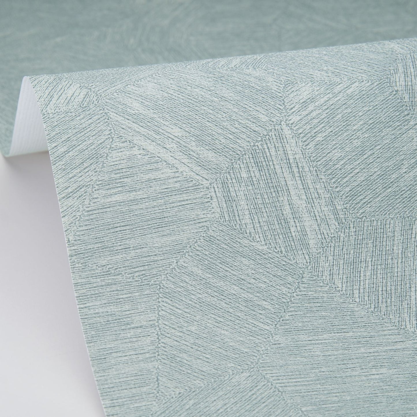 Fragments Wallpaper - Bleu cendre - Caselio - 107016109