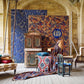 French Marble Wallpaper - Reign Blue - Zoffany - ZCOT313025 - Morris Wallpaper