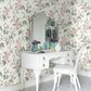 French Roses Wallpaper - Pink - Boråstapeter - 7212 - Premier Wallcovering