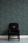 Fresco Wallpaper - Petrol - Timorous Beasties - RBY/FRES/TXMT/04 - Premier Wallcovering