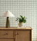 Fretwork Wallpaper - Forest - Scion - NSCW113262