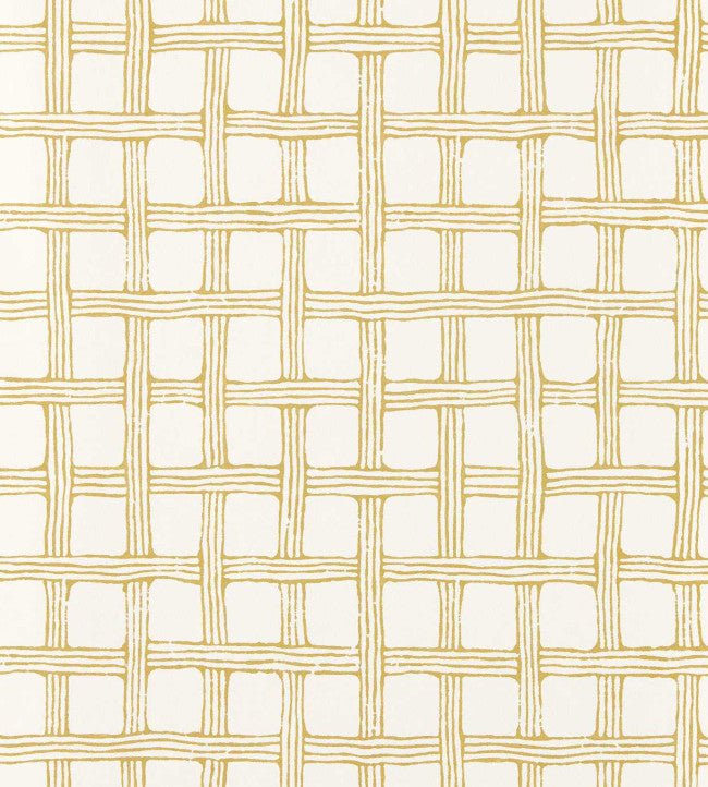 Fretwork Wallpaper - Honey - Scion - NSCW113263