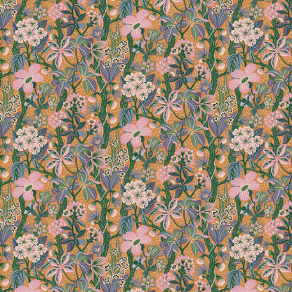 Friviva Wallpaper - Orange - Boråstapeter - 2079 - Premier Wallcovering