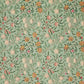 Fruit Velvet Fabric - Privet/Thyme - Morris & Co - 236927 - Premier Wallcovering