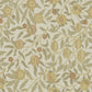 Fruit Weave Fabric - Parchment/Bayleaf - Morris & Co - 230285 - Premier Wallcovering