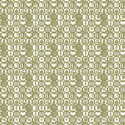 Fruktlada Wallpaper - Moss - Boråstapeter - 1971 - Premier Wallcovering