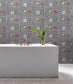 Frutta e Geometrico Wallpaper - Black, White & Multi - 123/6027 - Cole & Son - Premier Wallcovering