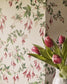 Fuchsia Wallpaper - Grey/Green - Colefax & Fowler - W7018 - 02 - Premier Wallcovering