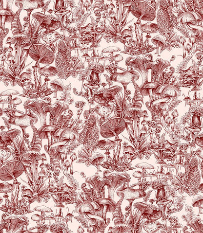 Fungi Forest Wallpaper - Burgundy - 122/1001 - Cole & Son - Premier Wallcovering