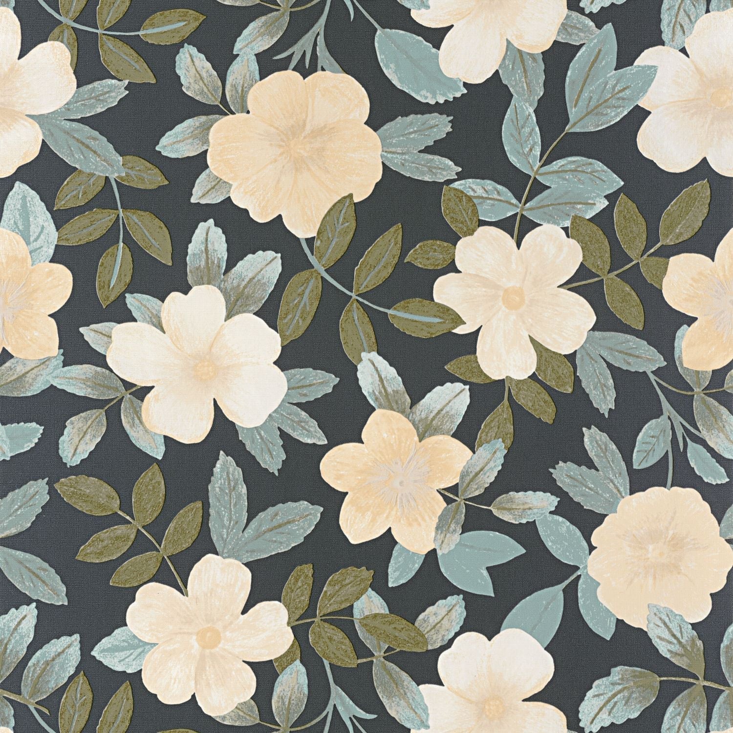 Gaia Wallpaper - Bleu Grise - Caselio - 103626198