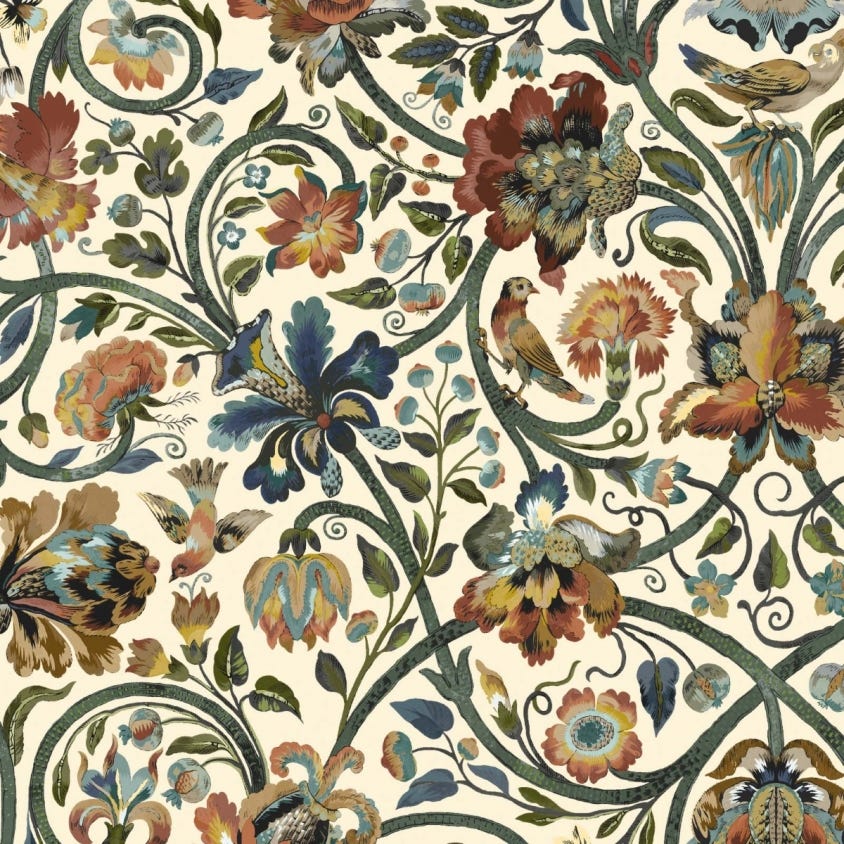 Gaia Wallpaper - Ecru - House of Hackney - 1-WA-GAI-DI-ECR-XXX