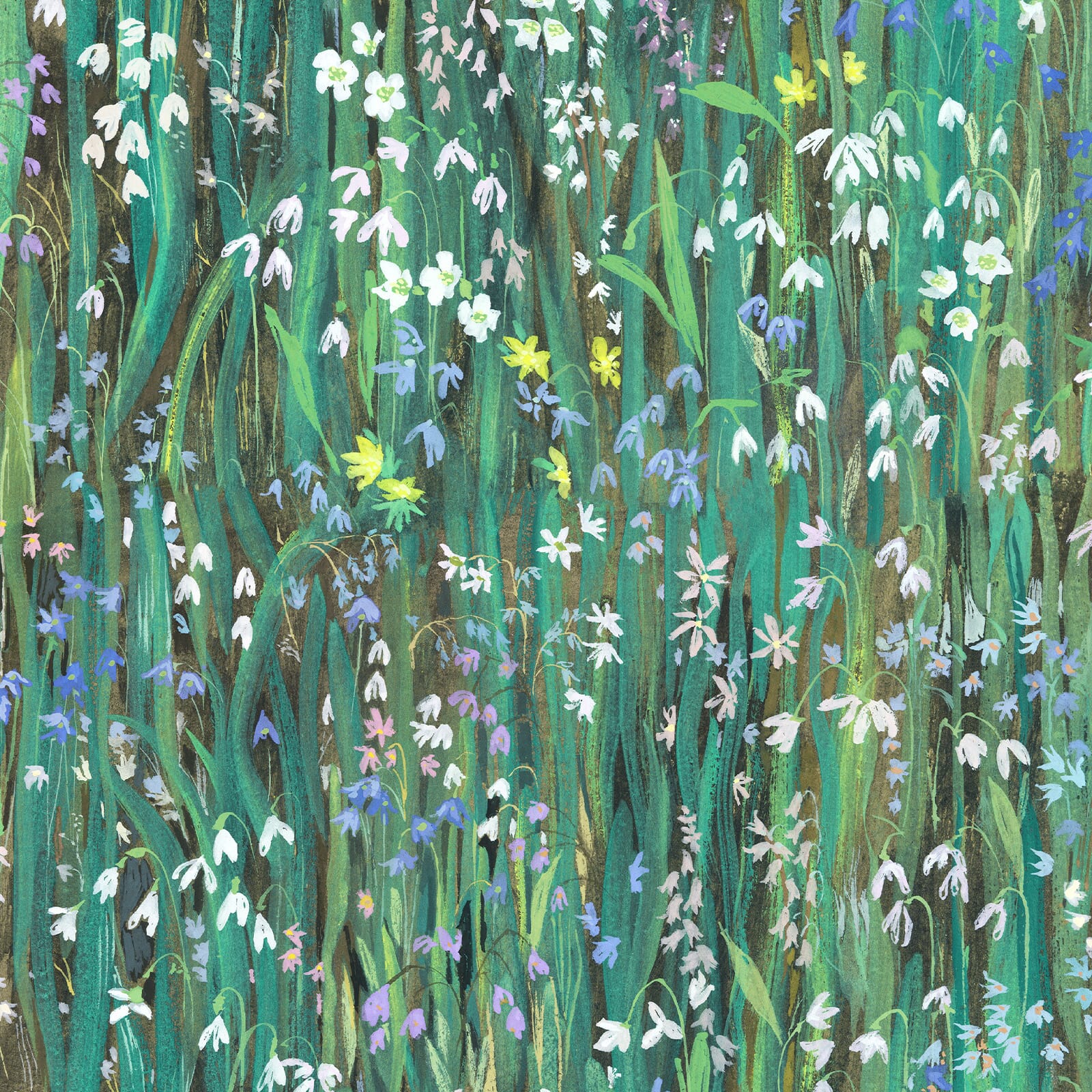 Galanthi Wallpaper - House of Hackney - 1 - WA - GAL - DI - VRD - XXX - Premier Wallcovering