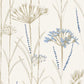 Gardinum Wallpaper - Chalk/Wedgwood/Gold - HPOW110557 - Harlequin - Premier Wallcovering