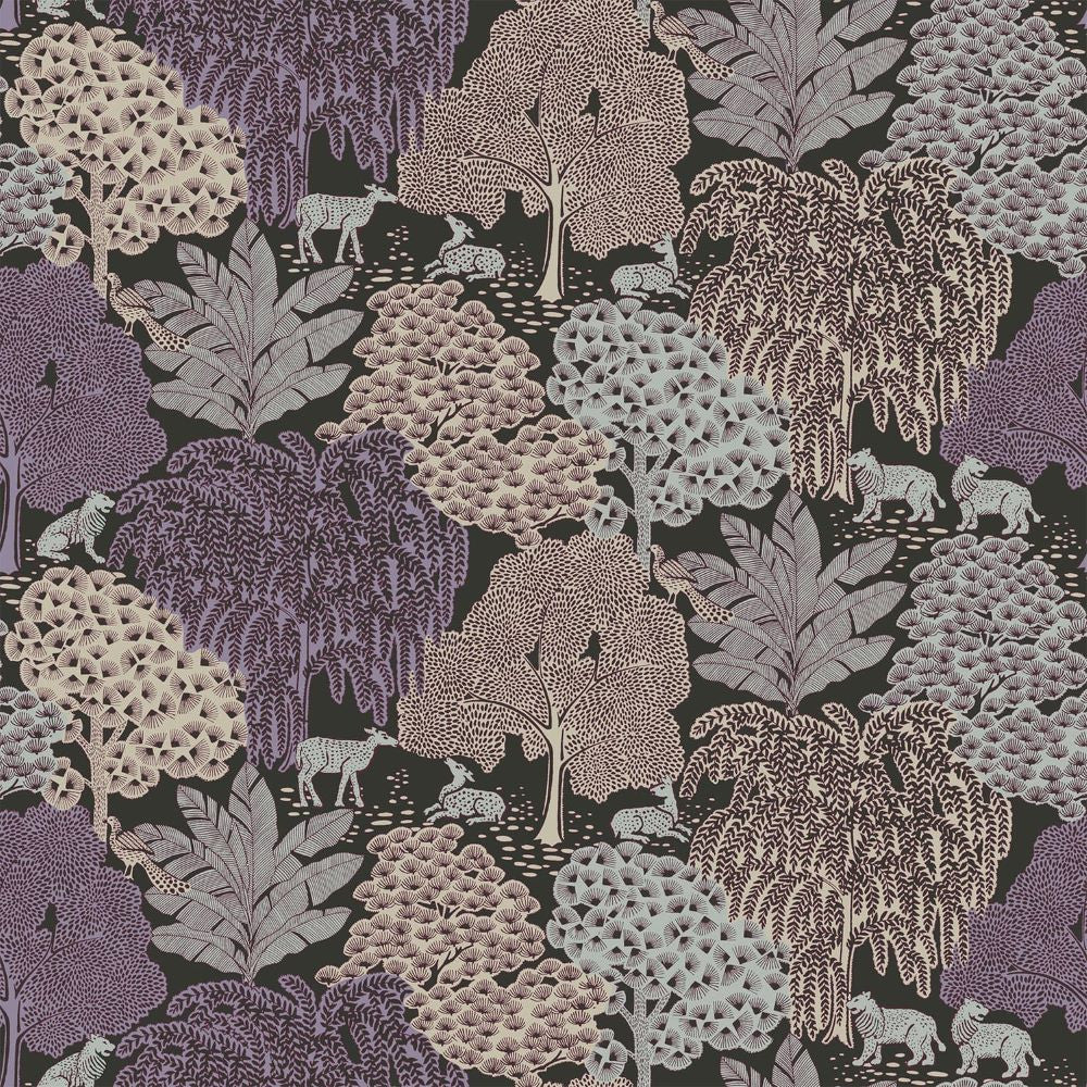 Garwood Grove Wallpaper - Violet Grey - Laura Ashley - 121087 - Premier Wallcovering