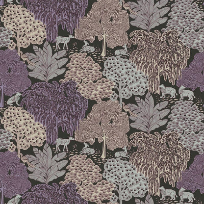 Garwood Grove Wallpaper - Violet Grey - Laura Ashley - 121087 - Premier Wallcovering
