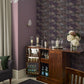 Garwood Grove Wallpaper - Violet Grey - Laura Ashley - 121087 - Premier Wallcovering