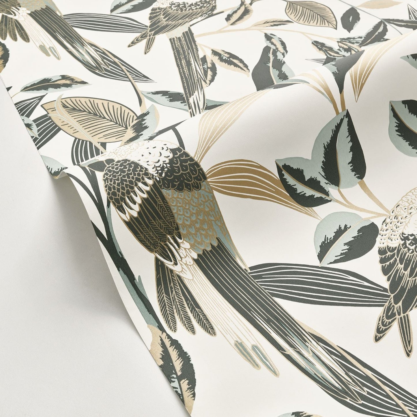 Gary Wallpaper - Eucalyptus - Caselio - 103790725