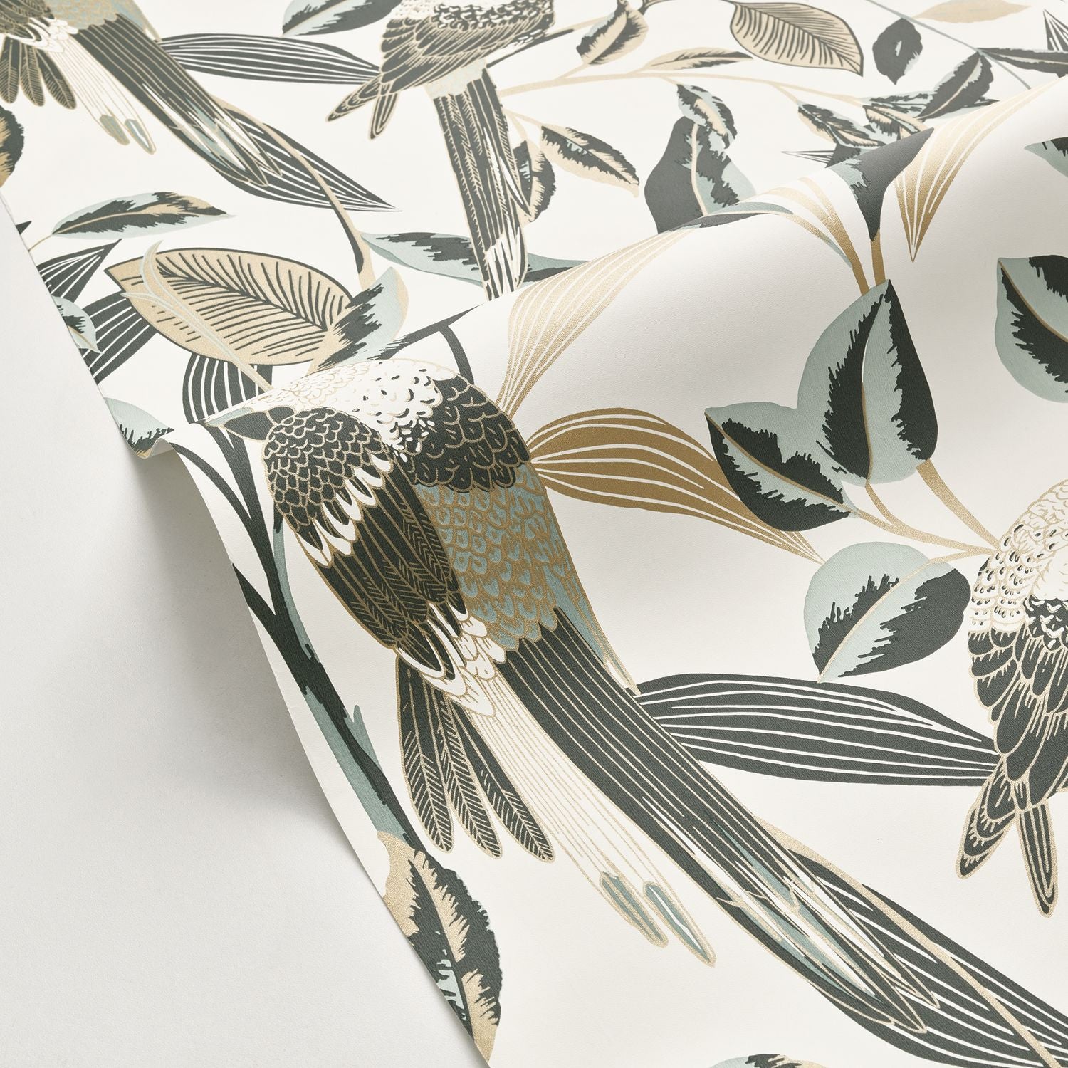 Gary Wallpaper - Eucalyptus - Caselio - 103790725