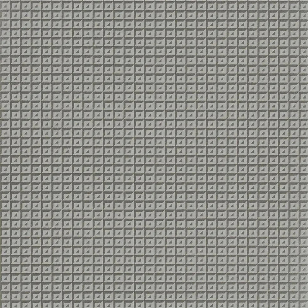 Gautrait Wallpaper - Charcoal - P597/16 - Designers Guild