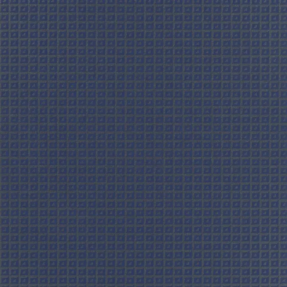Gautrait Wallpaper - Indigo - P597/15 - Designers Guild