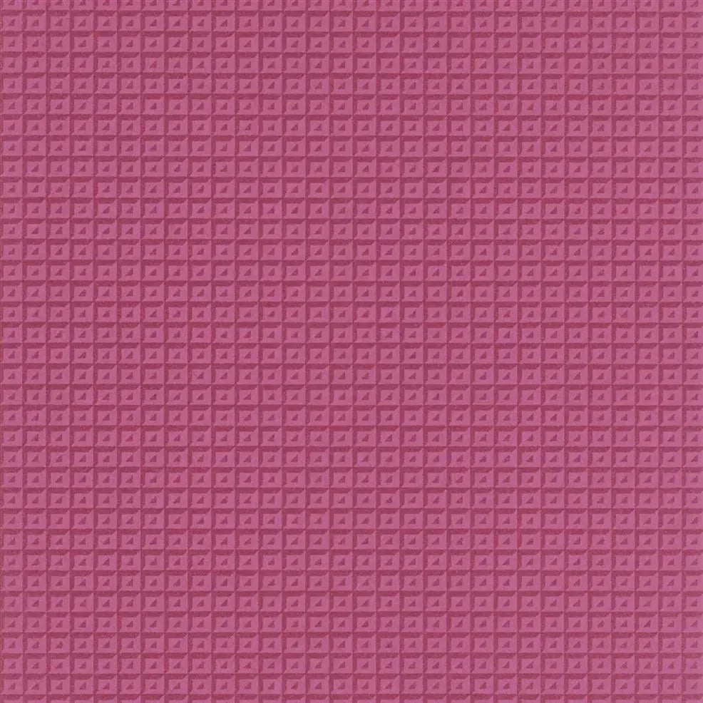 Gautrait Wallpaper - Fuchsia - P597/09 - Designers Guild