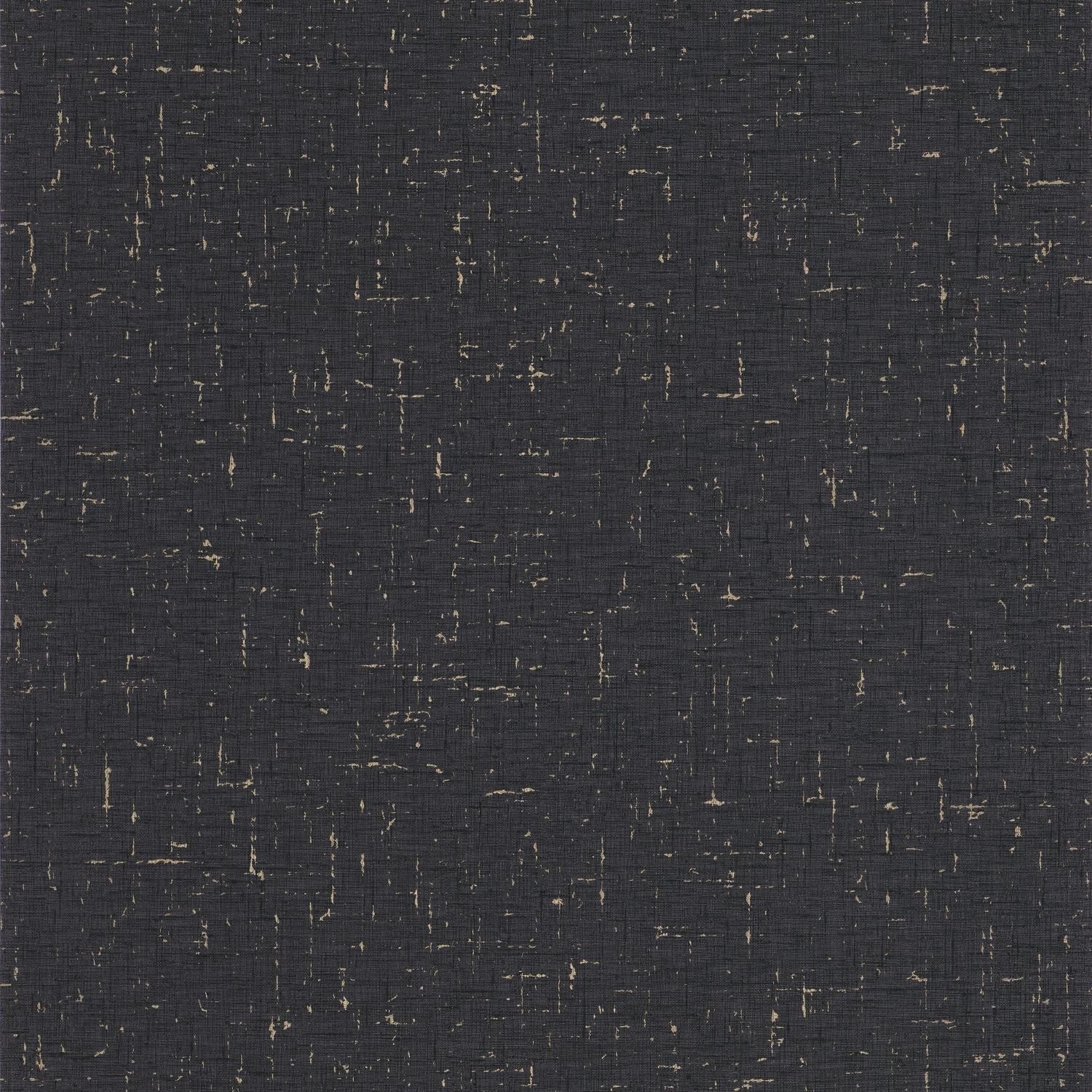 Gaze Metal Wallpaper - Noir - Caselio - 103779265