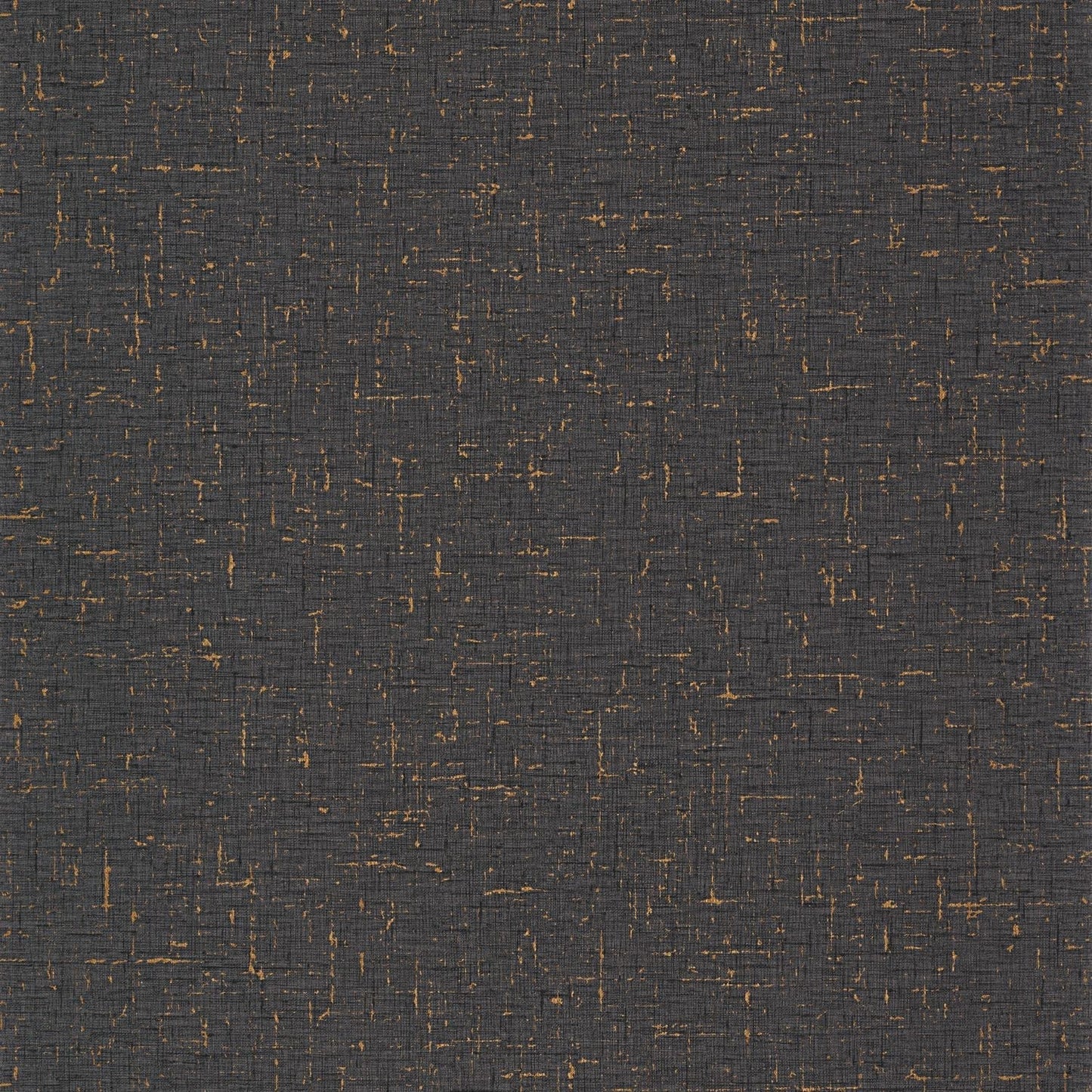 Gaze Metal Wallpaper - Noir Cuivre - Caselio - 103779149