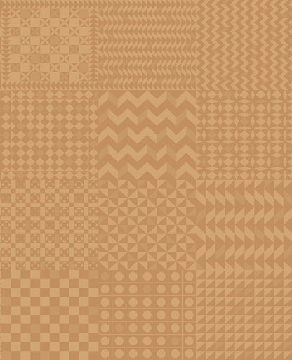 Geometrico Wallpaper - Gold on Gold - 123/7035 - Cole & Son - Premier Wallcovering