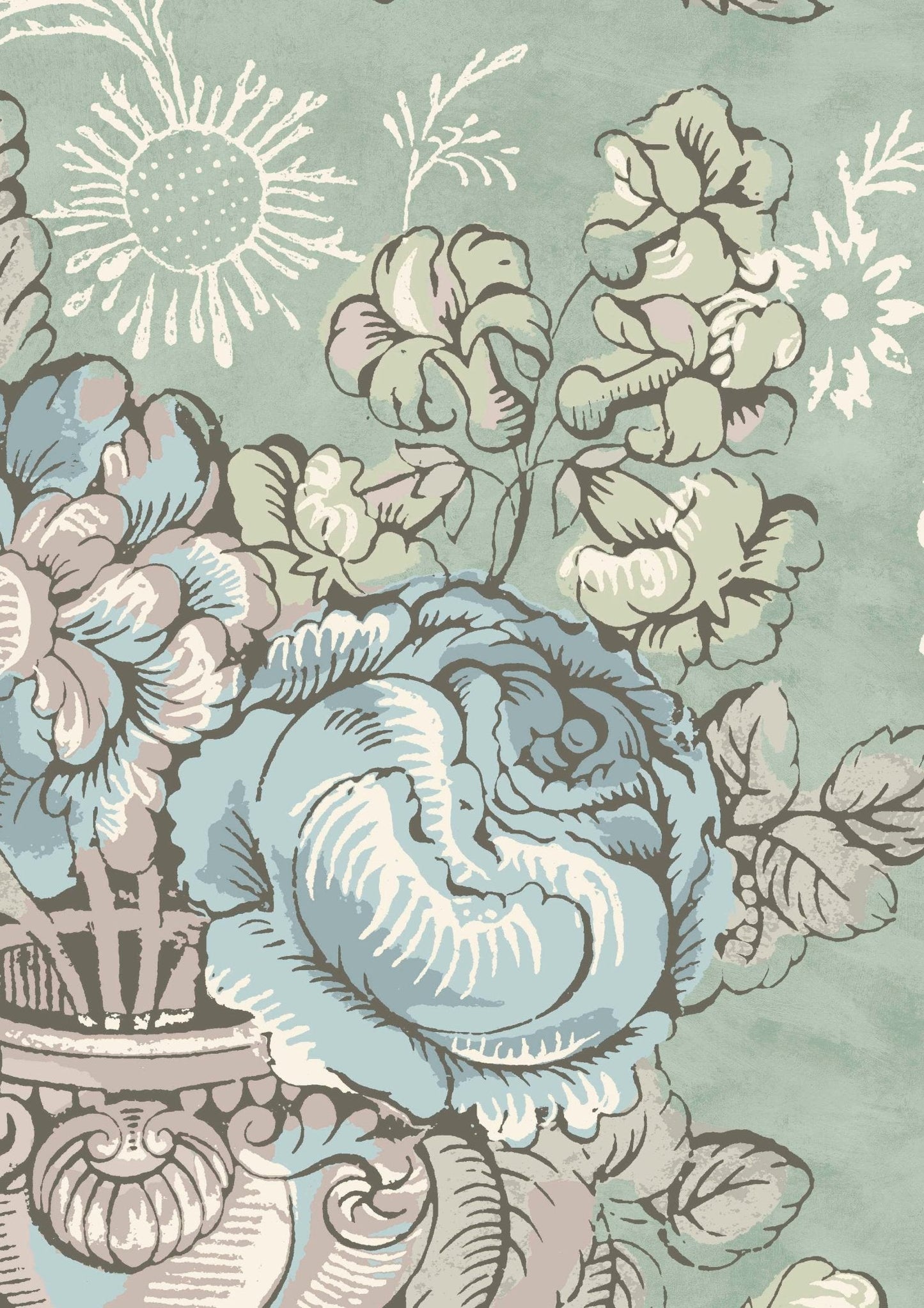 Lewis & Wood - Georgia - Flora - Premier Wallcovering