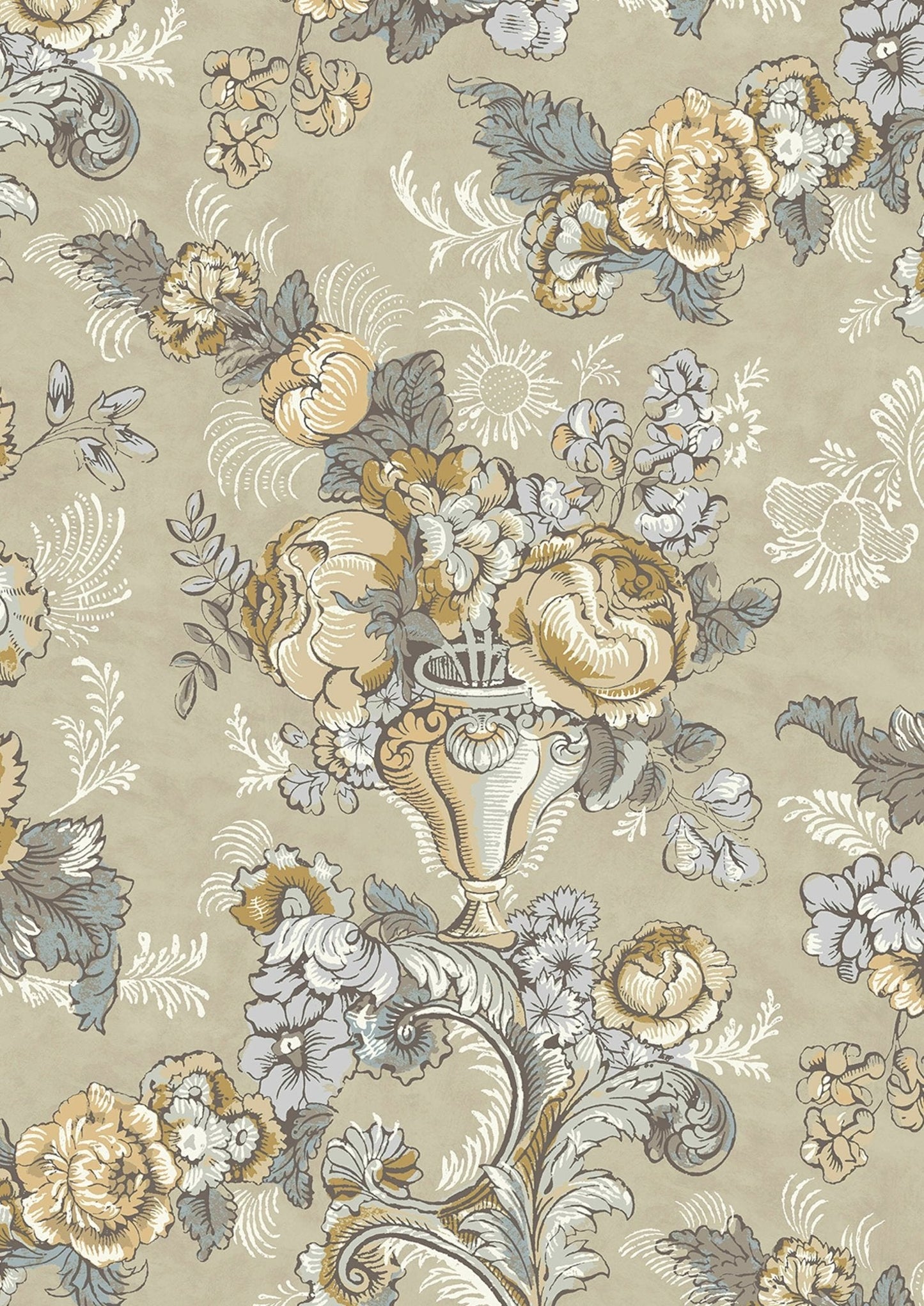 Lewis & Wood - Georgia - Gold Slate - Premier Wallcovering