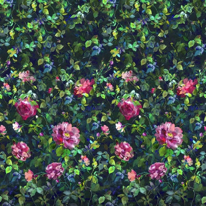 Gertrude Rose Wallpaper - Fuchsia - PDG1154/01 - Designers Guild