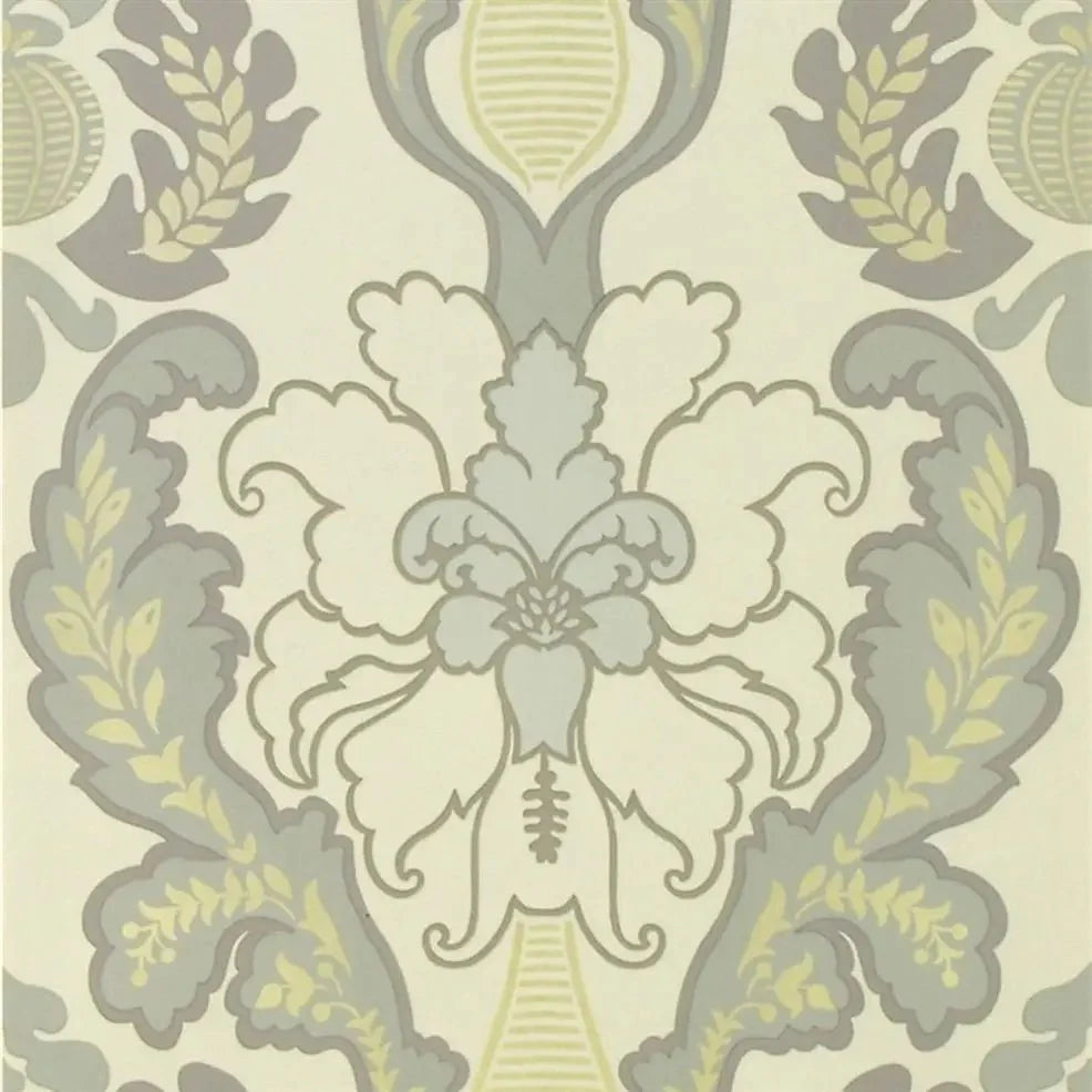 Giacosa Wallpaper - Graphite - P501/07 - Designers Guild