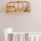 Gingham Pale Wallpaper - Amethyst Purple - Laura Ashley - 119865 - Premier Wallcovering